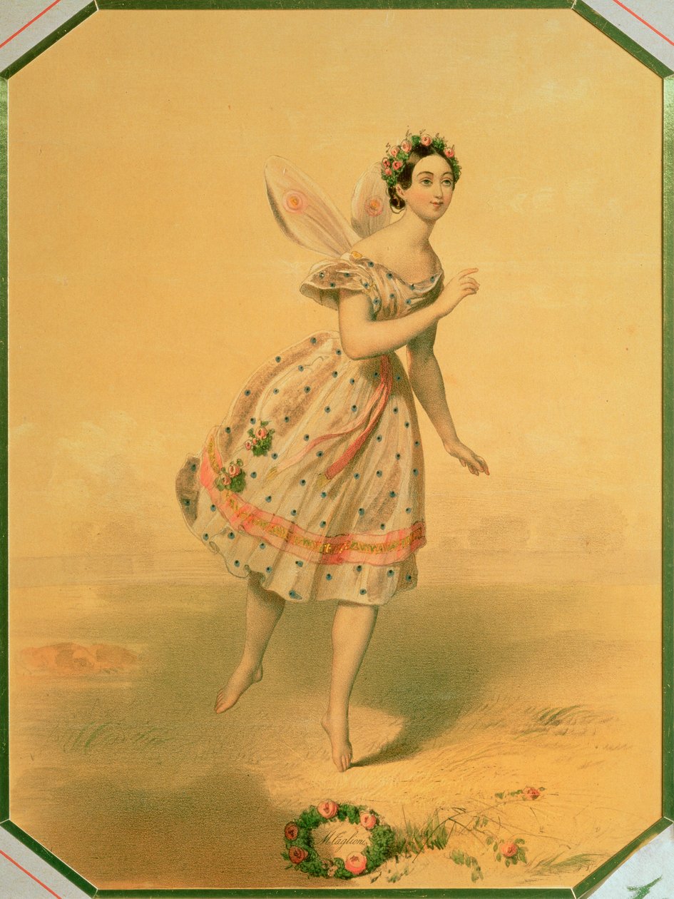 Dansçı Maria Taglioni (1804-84), 