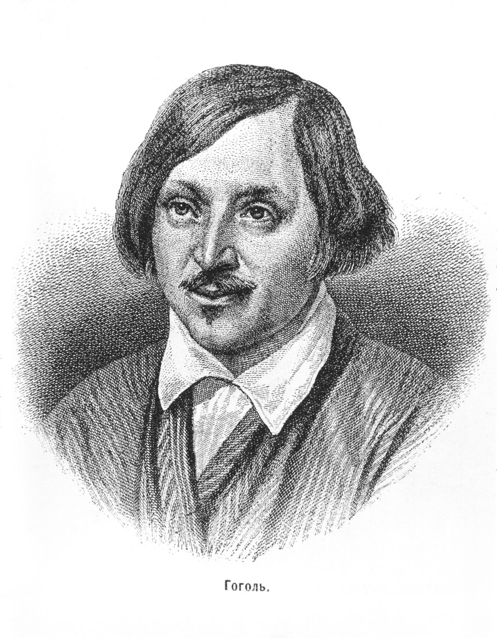 Nikolai Vasilyeviç Gogol (1809-1852) by Russian School