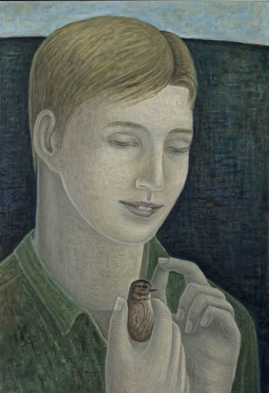 Genç Francis (Kuş Tutan Çocuk) by Ruth Addinall