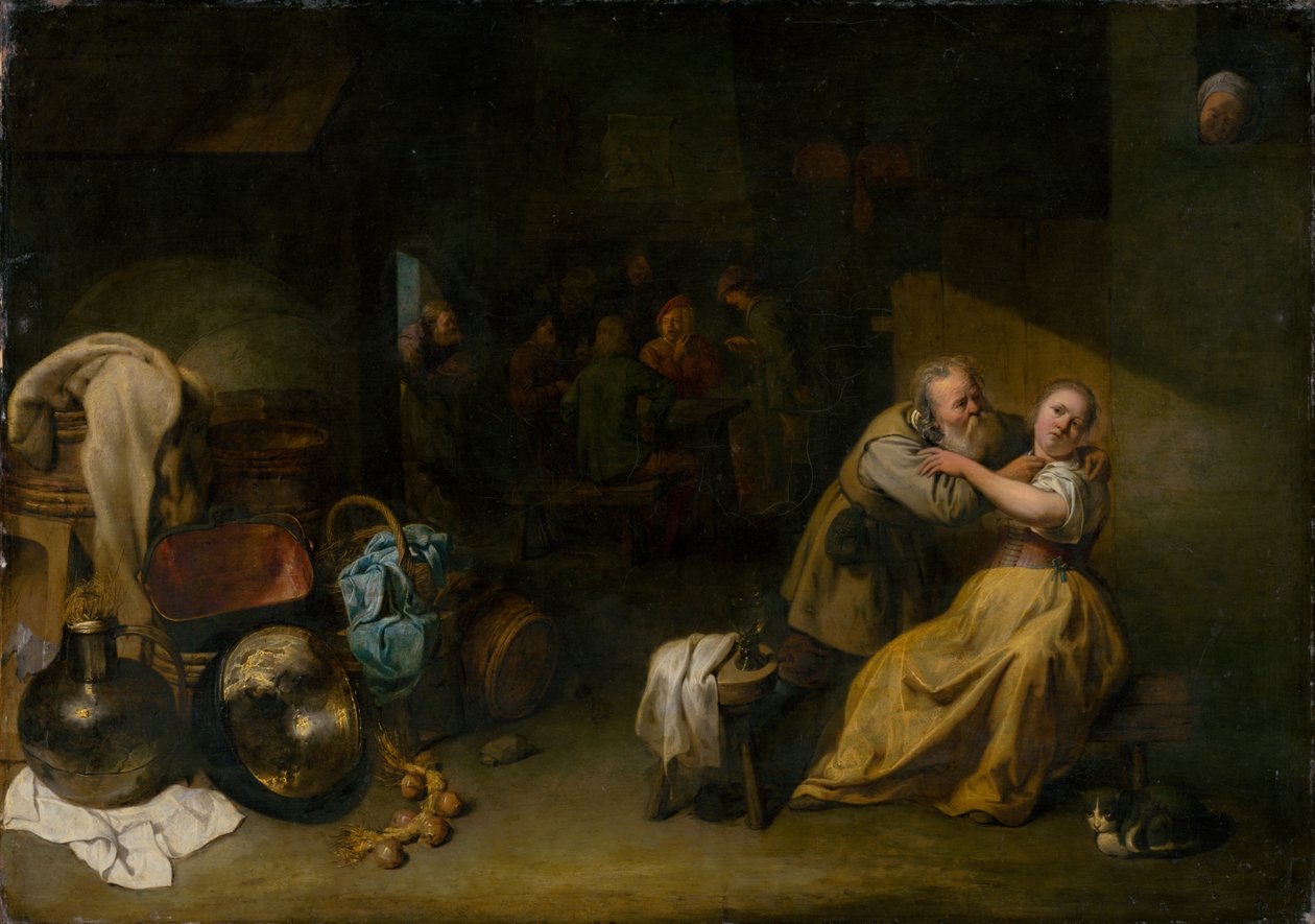 Taverna Sahnesi, 1652. by Ryckaert