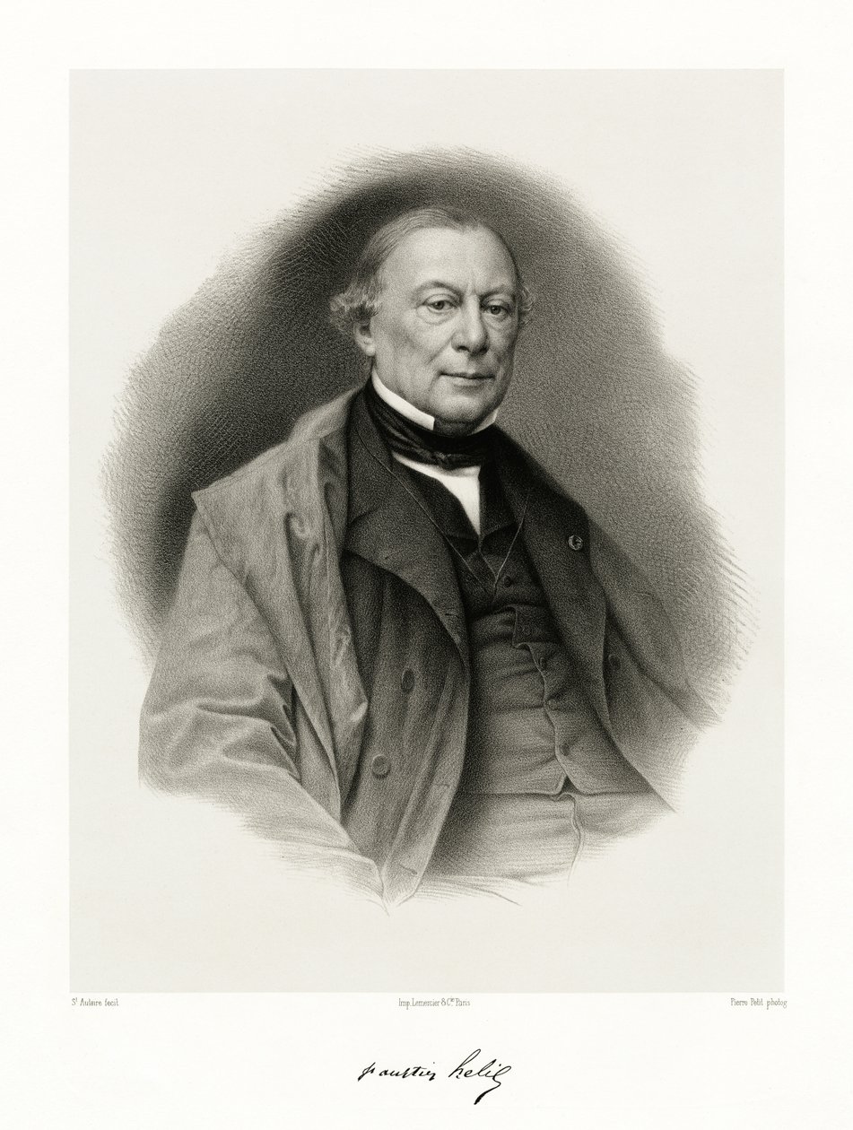 Faustin Helie, 1865-66 by S. Aulaire