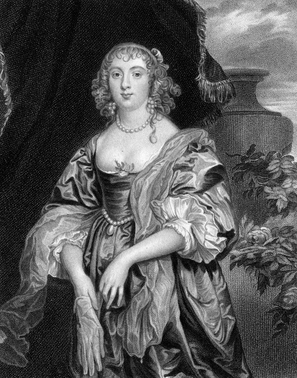 Anne Carre, Bedford Kontesi, 1824. by S. Freeman