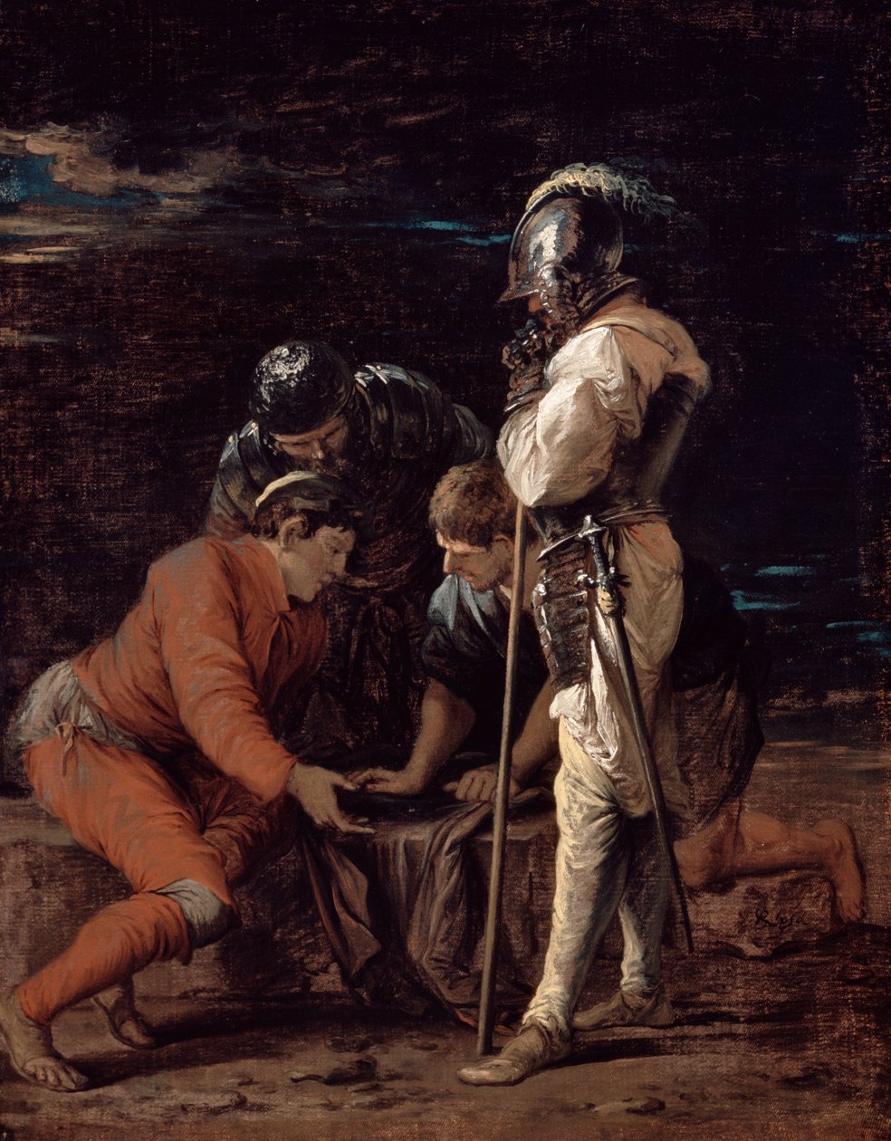 Askerler Kumar by Salvator Rosa