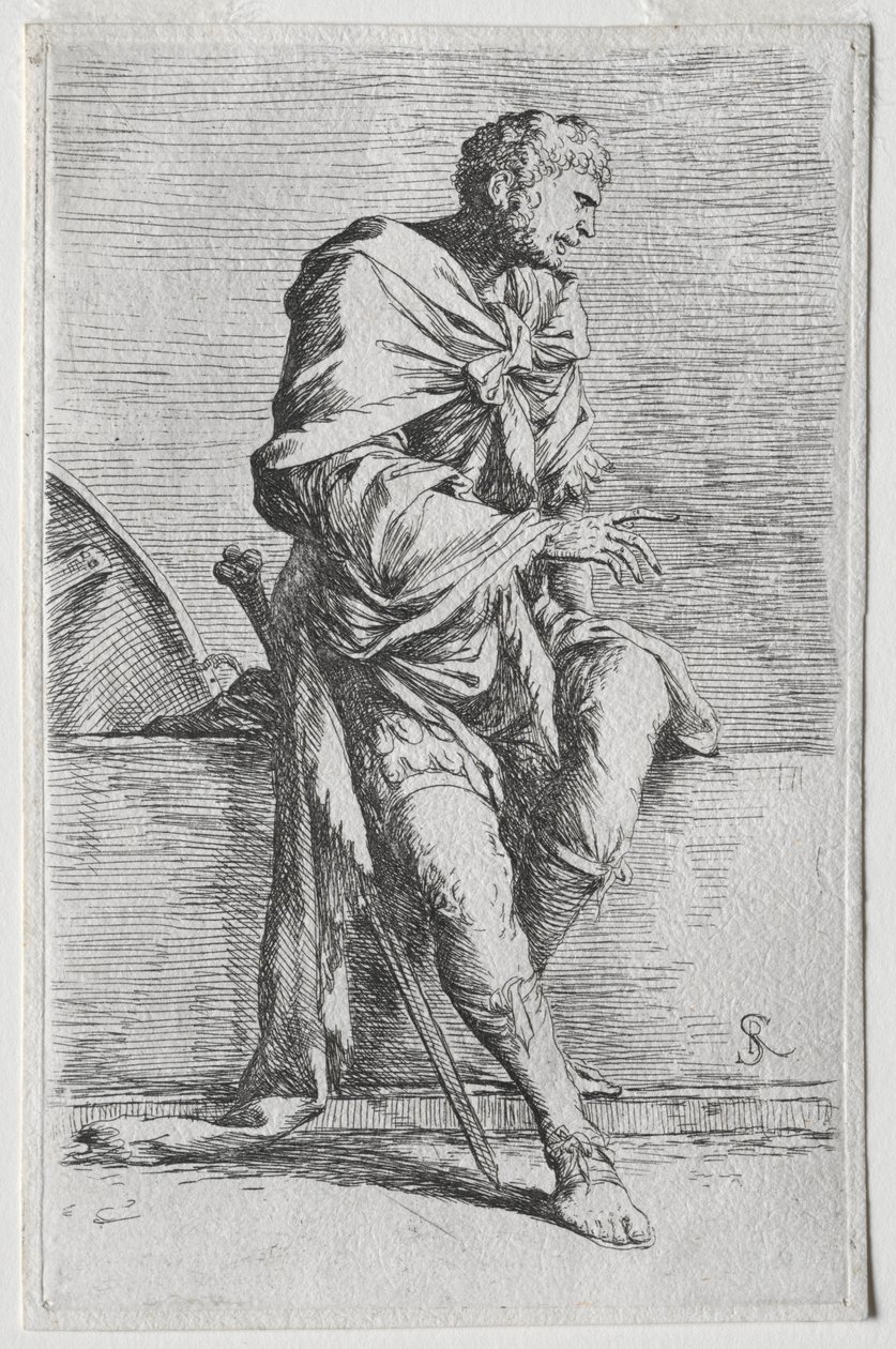 Heykelcik Serisi: Figurina by Salvator Rosa