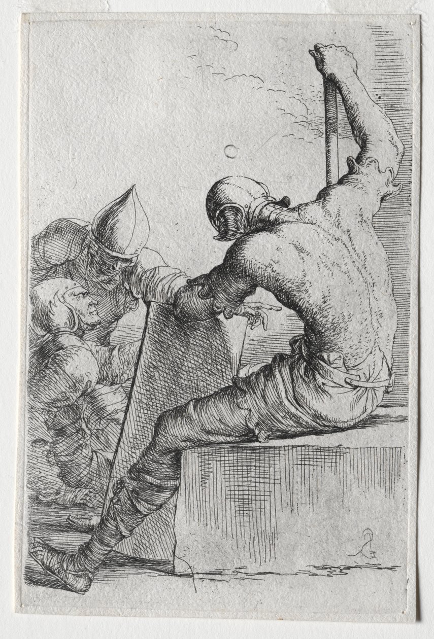 Heykelcik Serisi: Heykelcik by Salvator Rosa