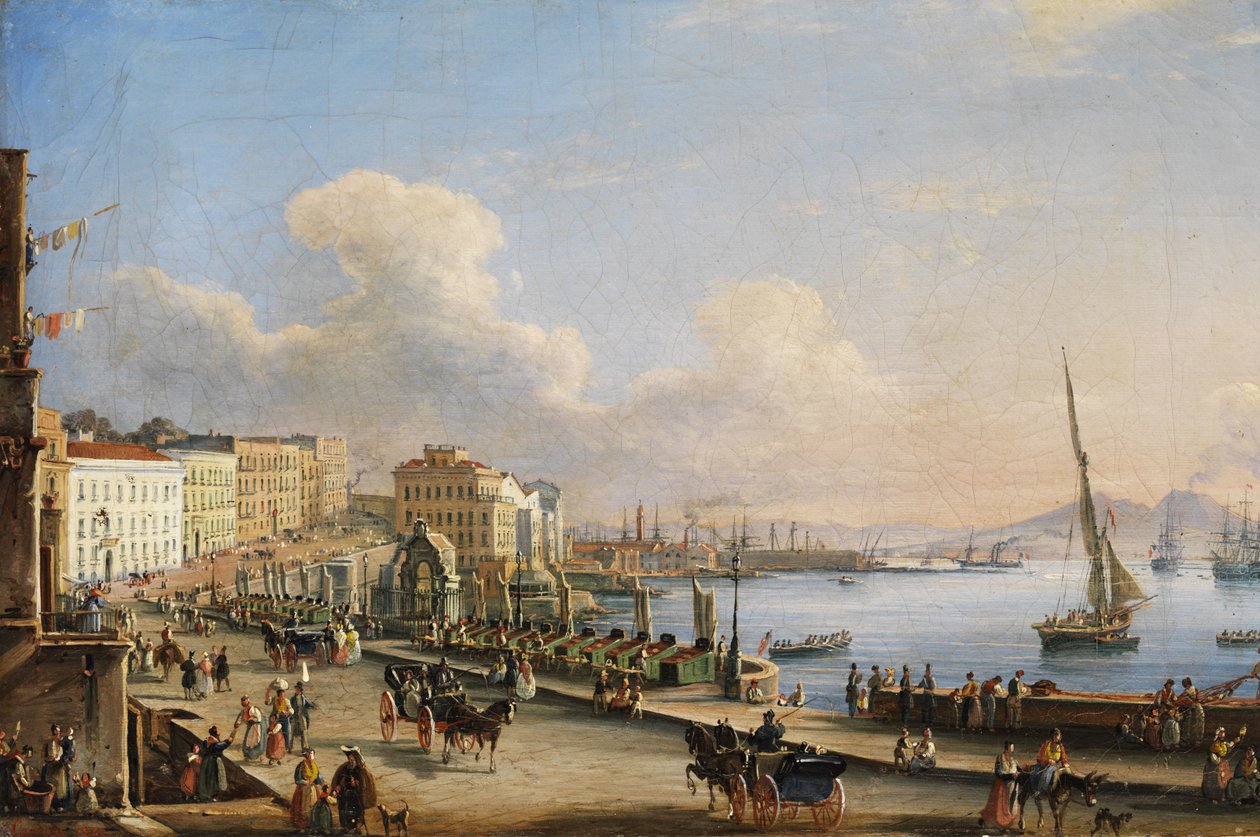 Santa Lucia konumundan Napoli by Salvatore Candido