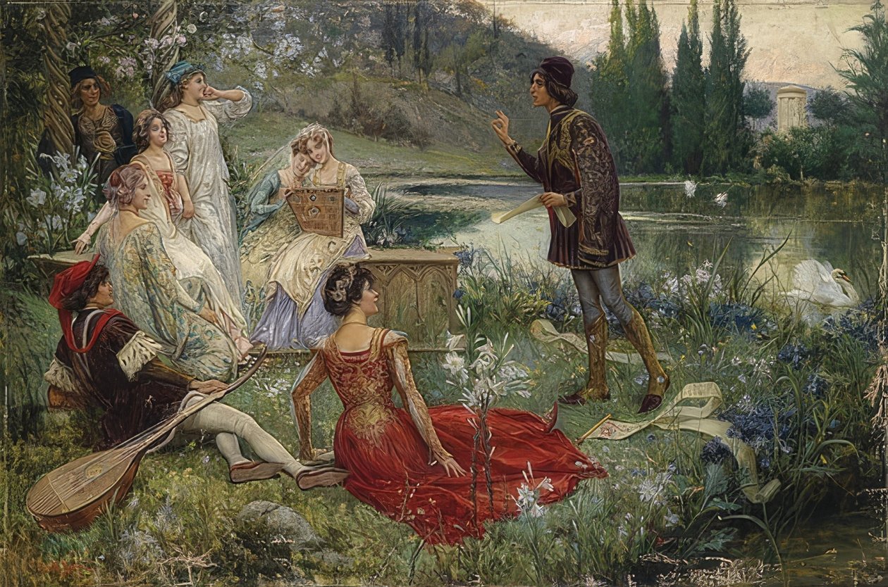 Das Decameron. 1906 by Salvatore Postiglione