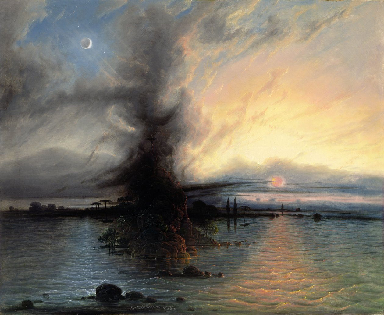 Kurtuluş Kayası, 1837 by Samuel Colman