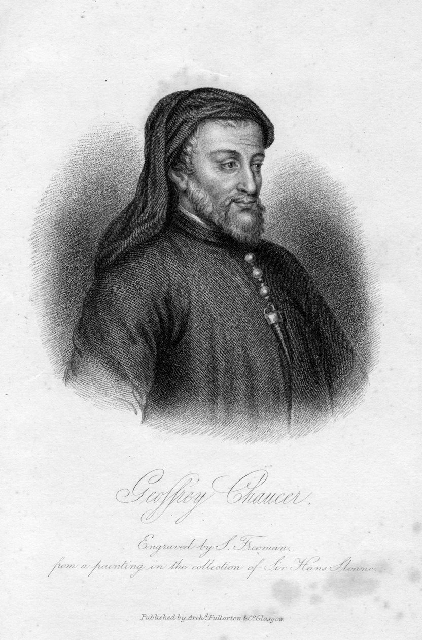 Geoffrey Chaucer by Samuel Freeman