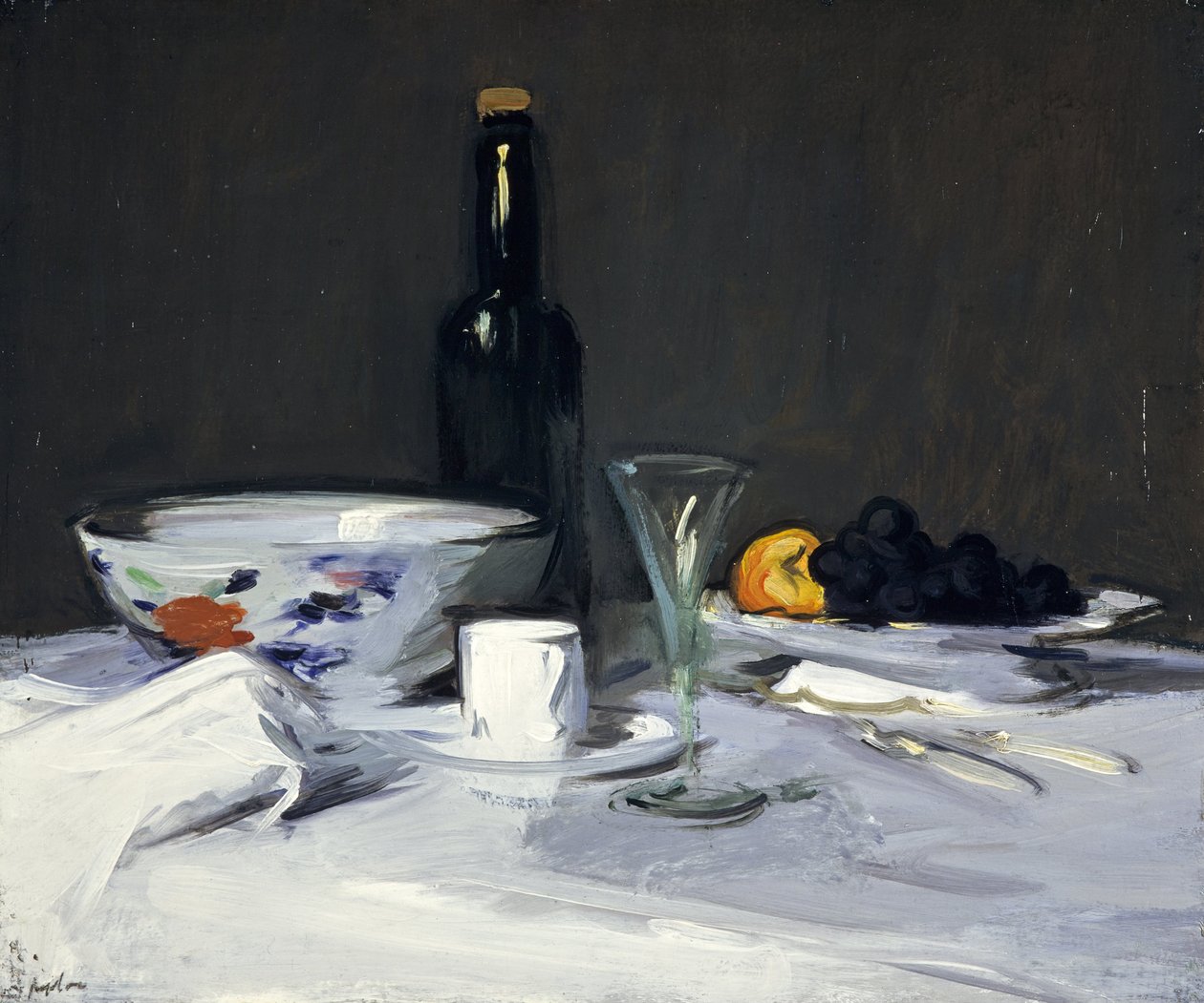 Siyah Şişe by Samuel John Peploe