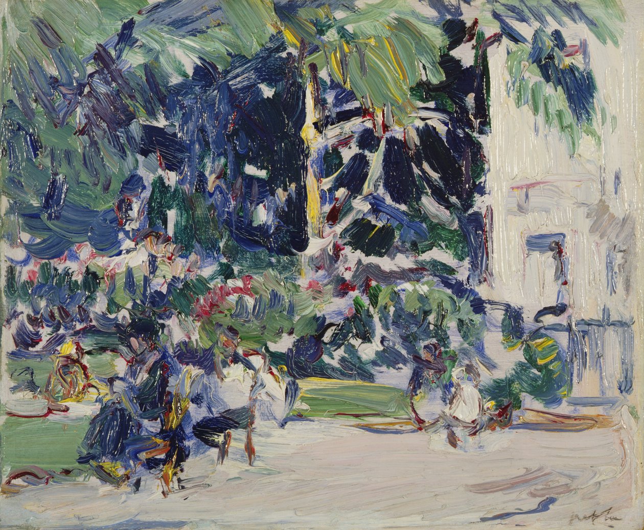 Lüksemburg Bahçeleri, Paris by Samuel John Peploe