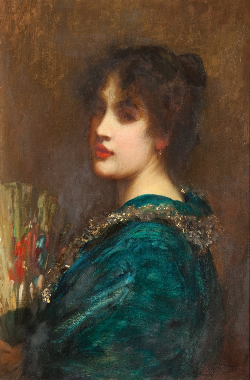 Silvia by Samuel Luke Fildes