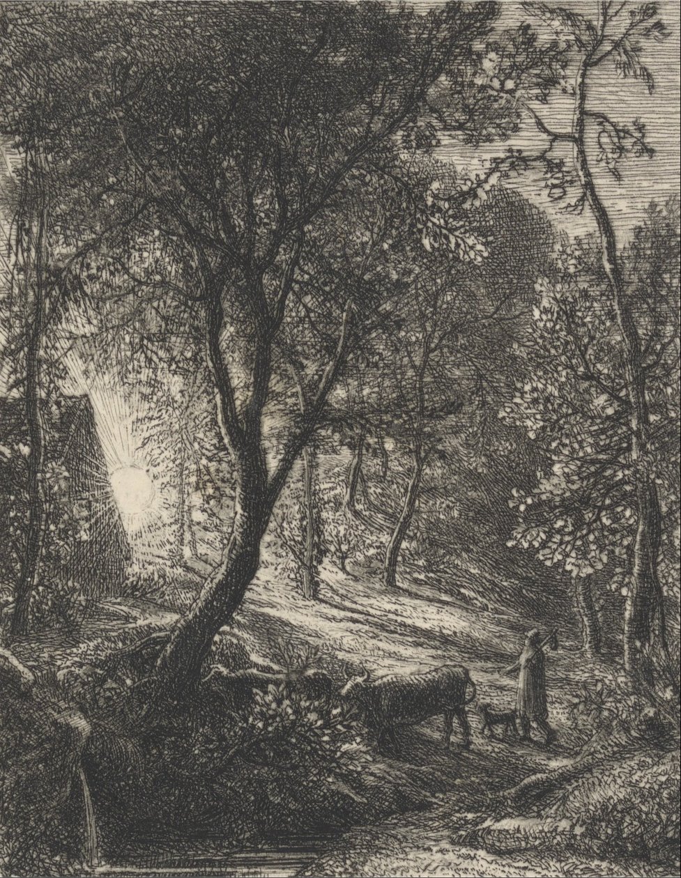 Çoban Kulübesi by Samuel Palmer