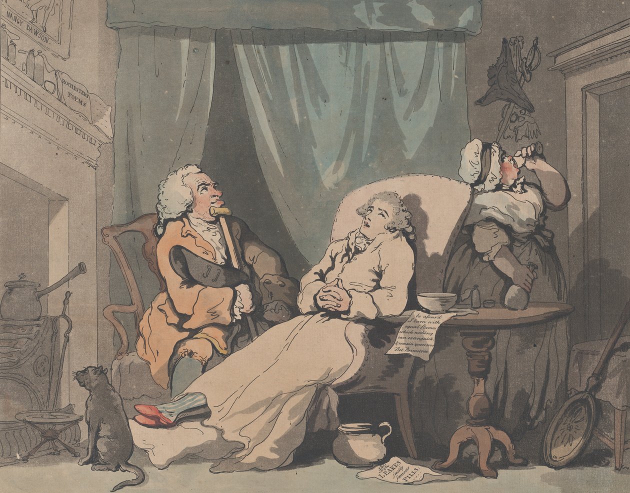 Lisans, 28 Aralık 1787. by Samuel Alken