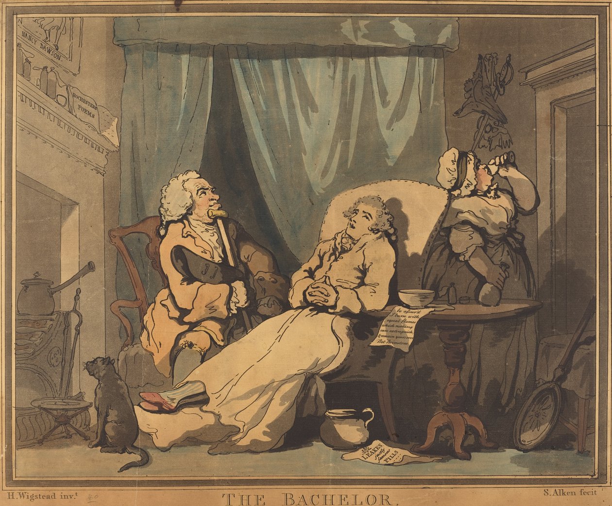 Bekâr by Samuel Alken after H. Wigstead