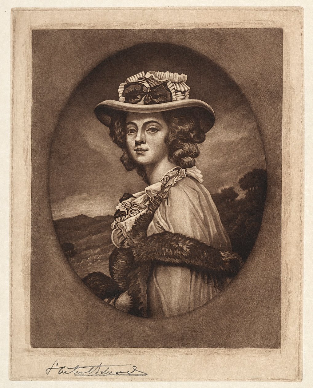 Bayan Davenport, 19.-20. Yüzyıl. by Samuel Arlent Edwards