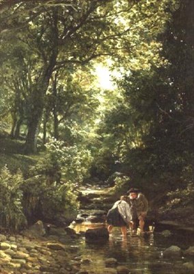 Akıştaki Çocuklar by Samuel Bough