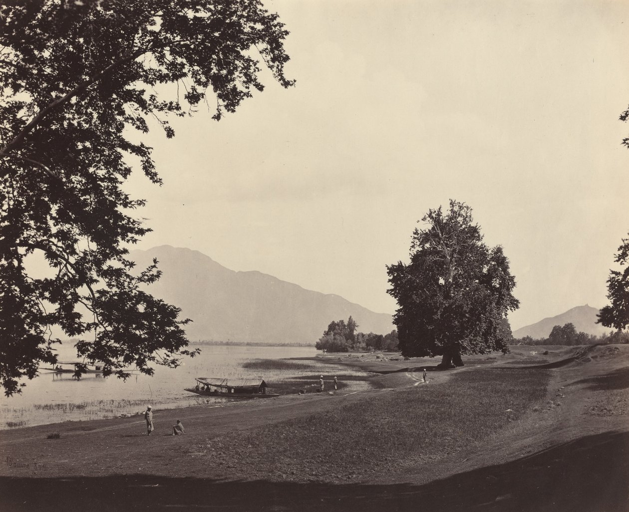 Keşmir Sahnesi, c. 1865. by Samuel Bourne
