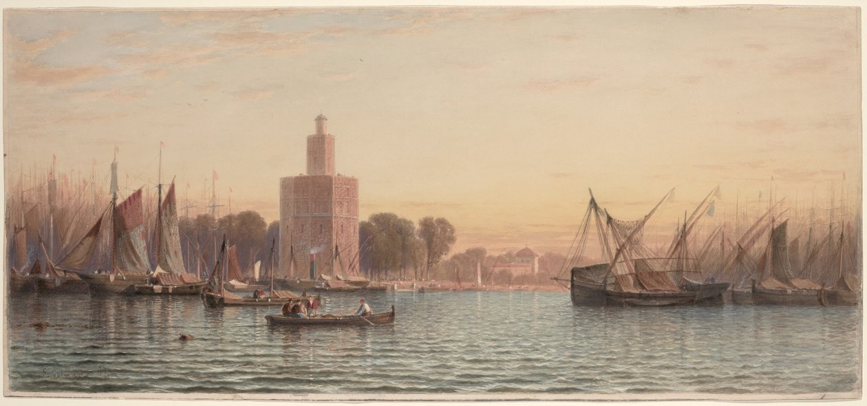 Sevilla Limanı by Samuel Colman