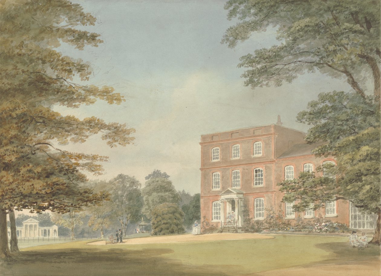 Ayot Evi, Ayot St. Lawrence, Hertfordshire by Samuel Davis