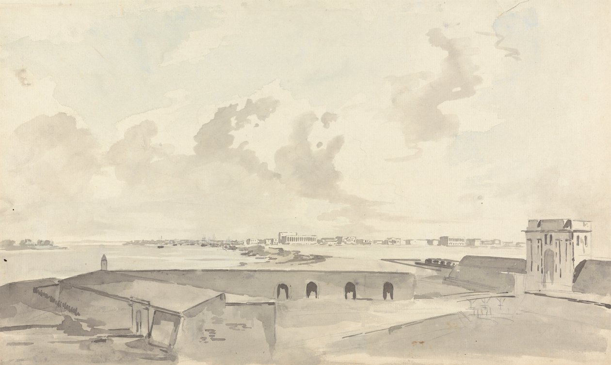 Fort William, Kalküta by Samuel Davis