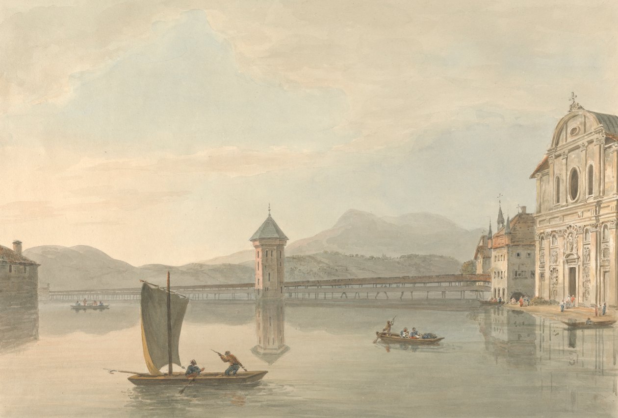 Lucerne'de Görüntüle: Cizvitler Koleji by Samuel Davis