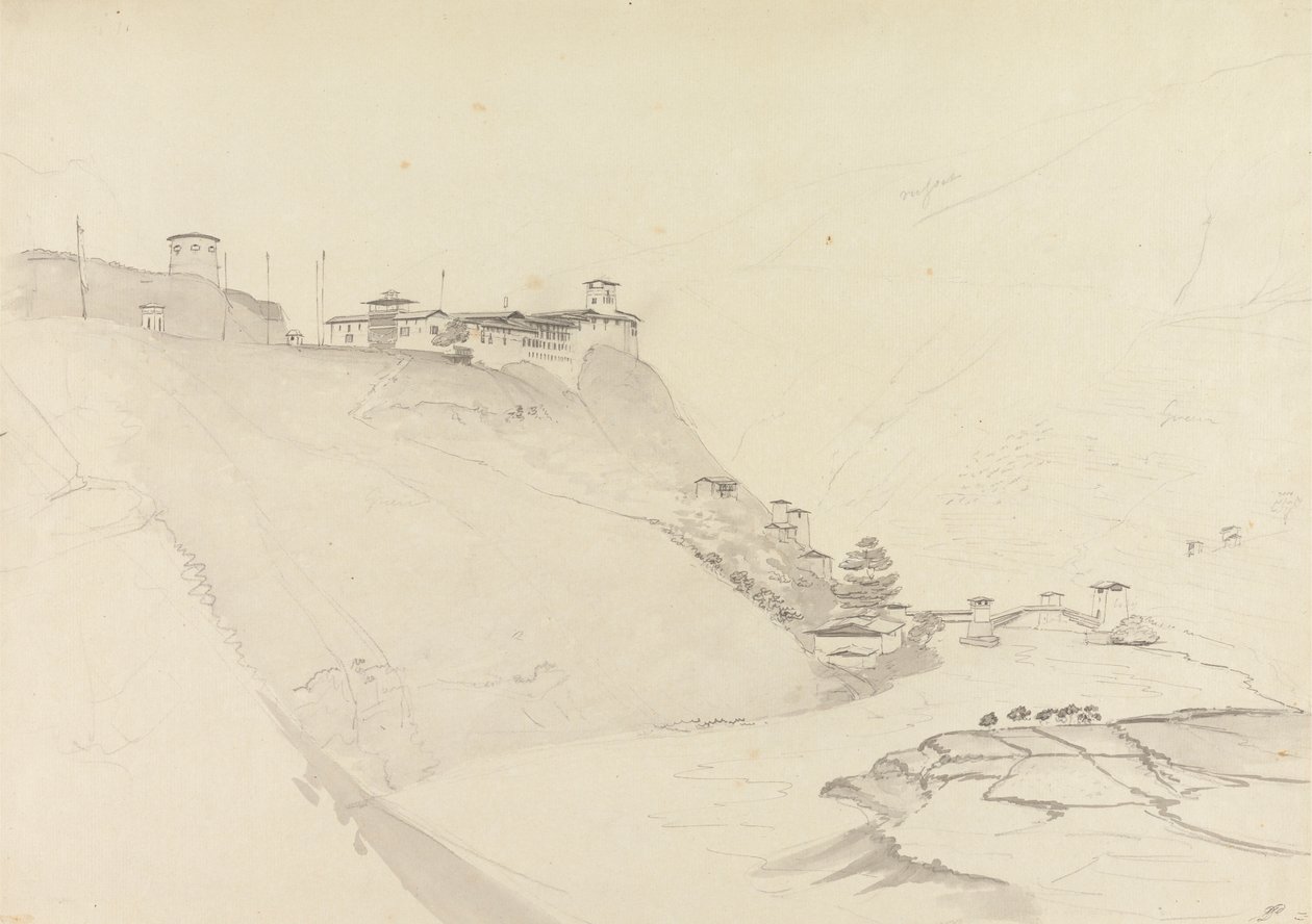 Wandepore [Wandu Phodrang] by Samuel Davis