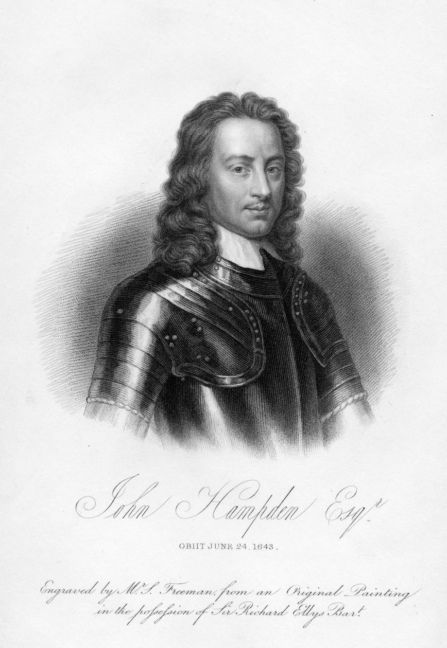 John Hampden by Samuel Freeman