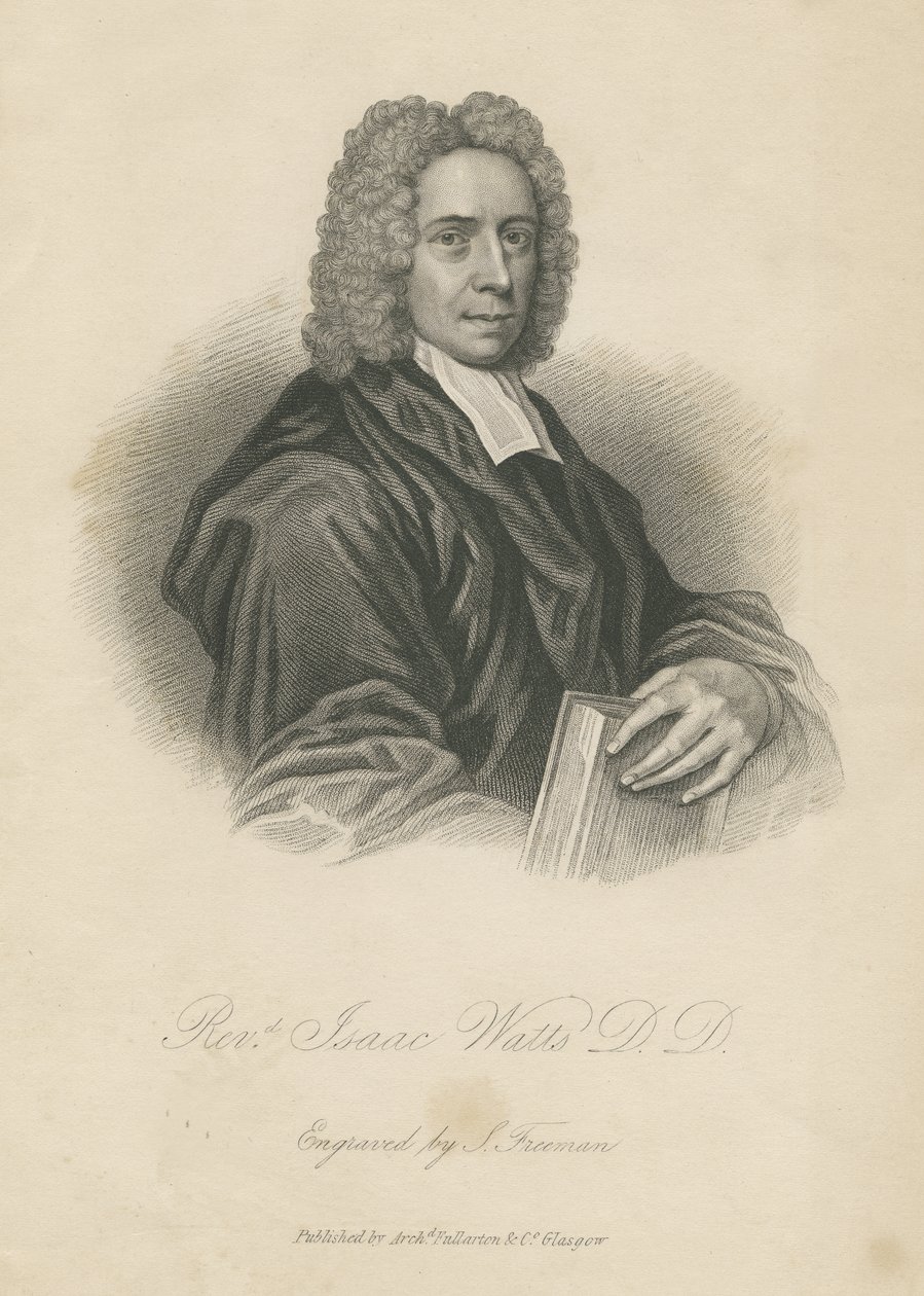 Rev Isaac Watt by Samuel Freeman