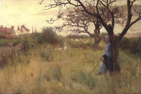 kaz kız by Samuel Henry William Llewelyn