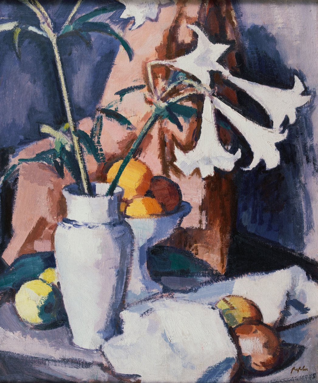 Madonna Zambakları, c.1926 by Samuel John Peploe
