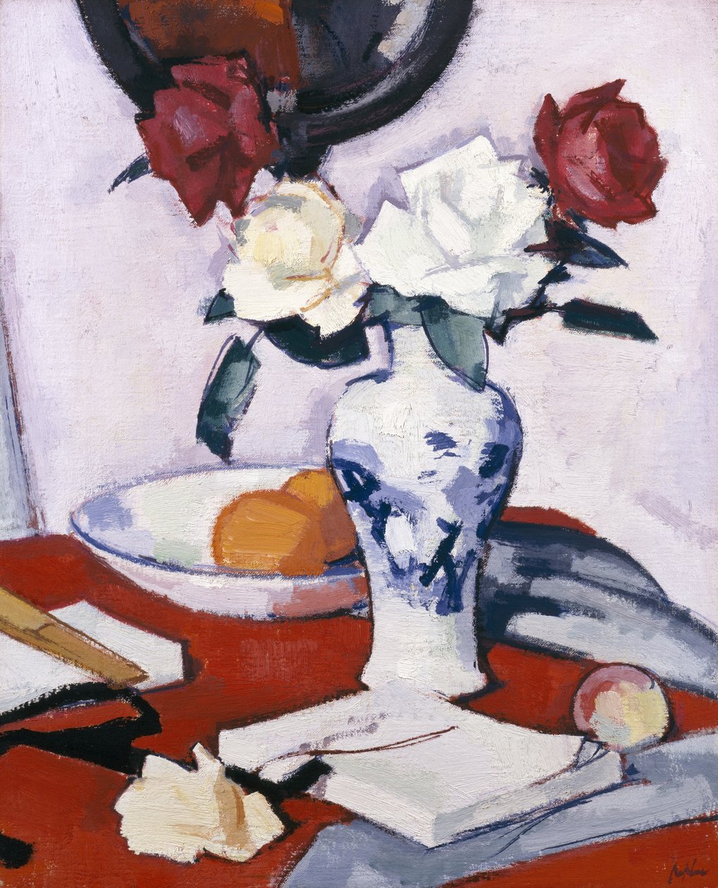 Güller (tuval üzerine yağlıboya) by Samuel John Peploe