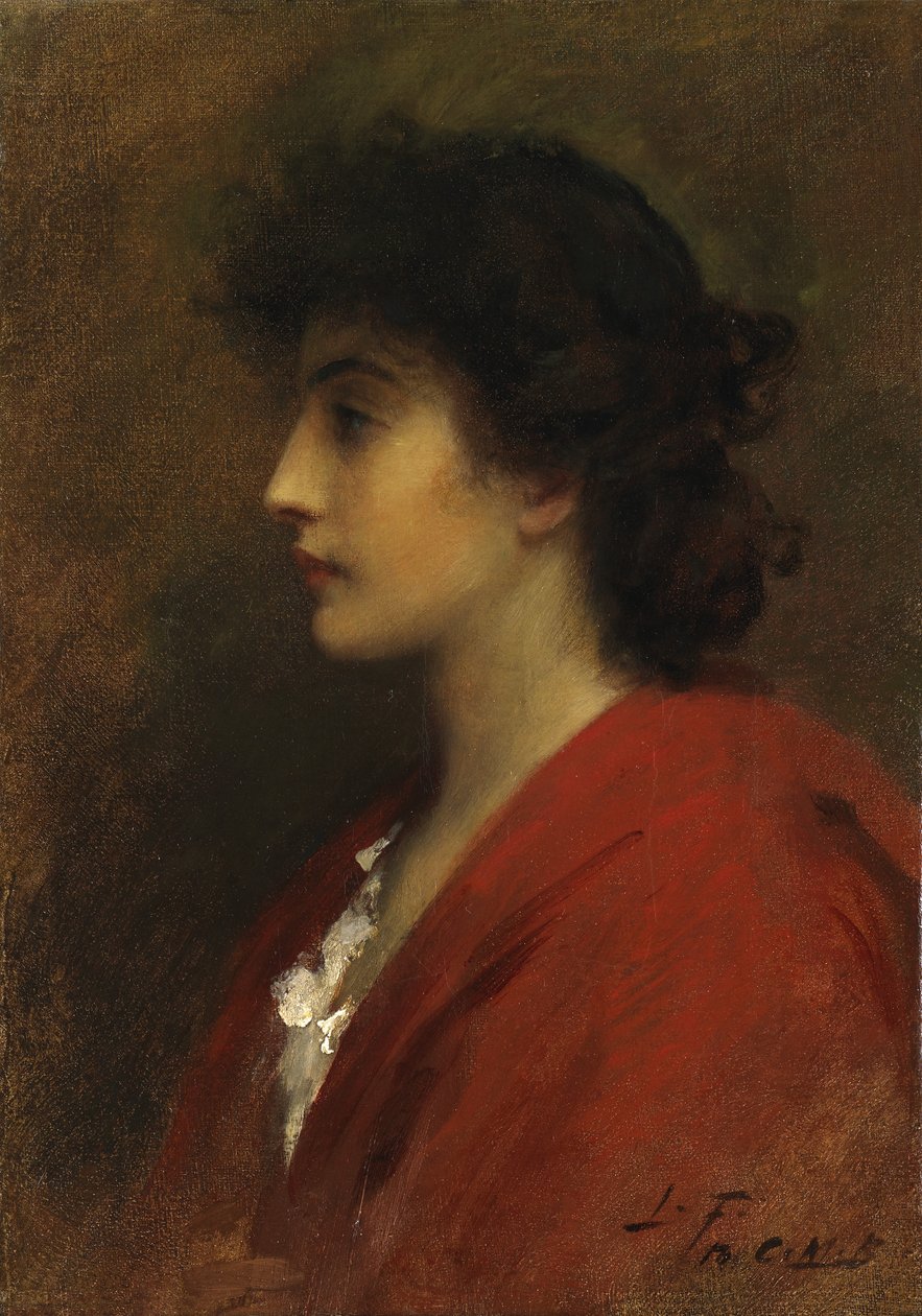 Venedikli Kız by Samuel Luke Fildes