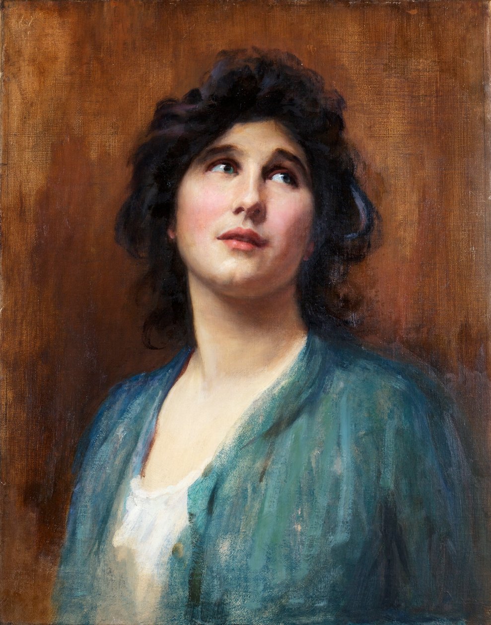 Hayranlık (tuval üzerine yağlı boya) by Samuel Luke Fildes
