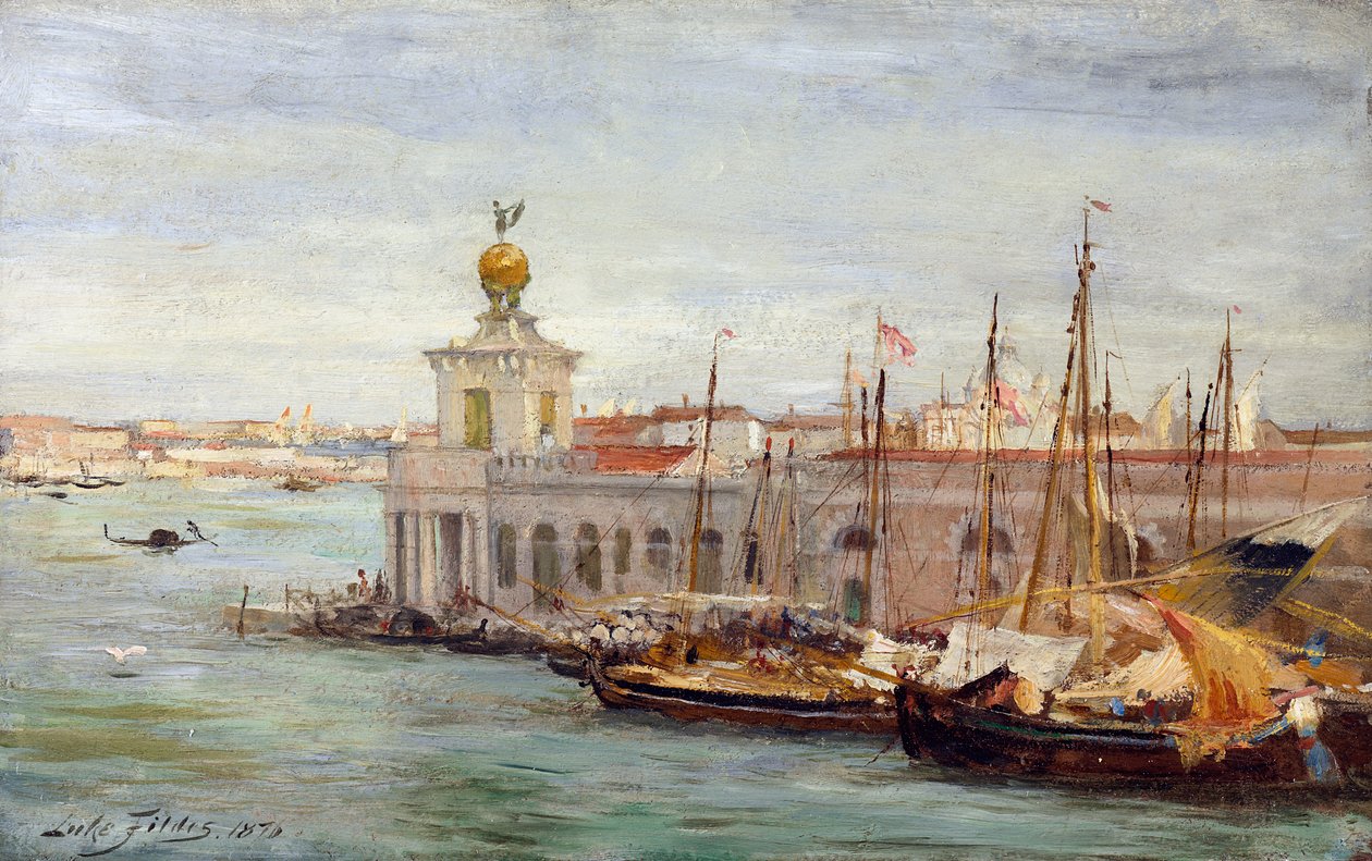 Venedik, 1876 by Samuel Luke Fildes
