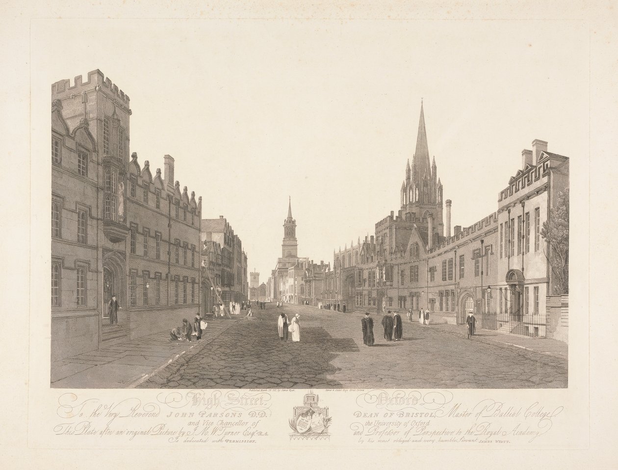 Yüksek Sokak, Oxford by Samuel Middiman