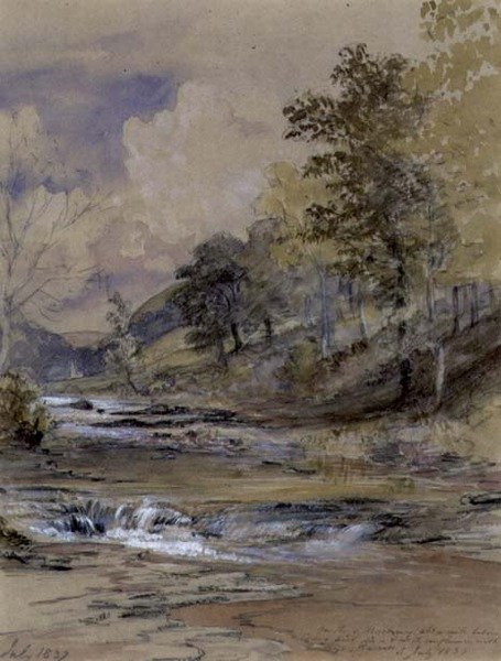 Machwy Nehri, Galler by Samuel Palmer