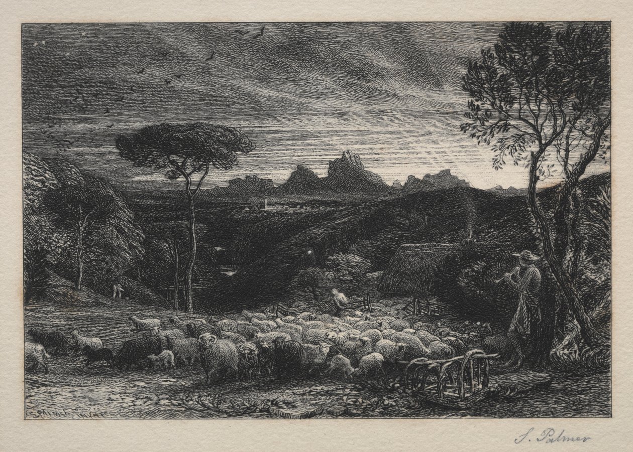 Katlamayı Açmak by Samuel Palmer