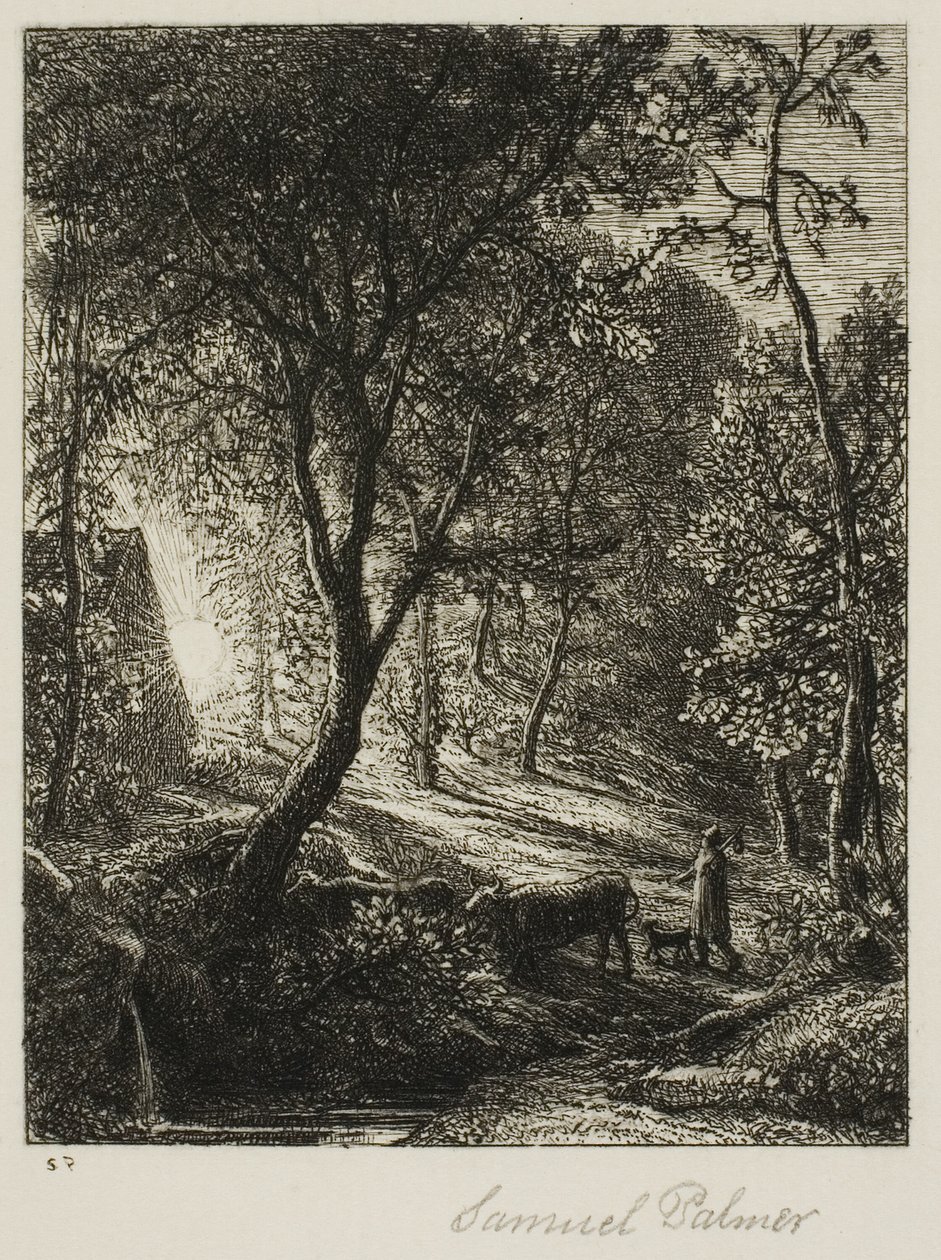 Gun batimi by Samuel Palmer