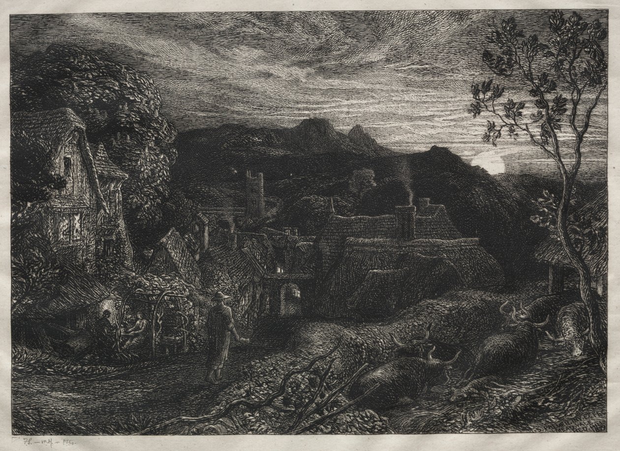 Bellman, 1879. by Samuel Palmer