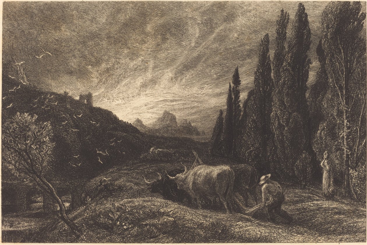 Erken Pullukçu by Samuel Palmer