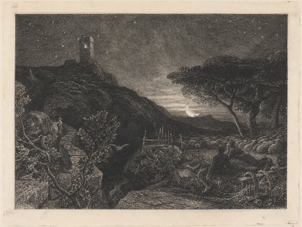 Yalnız Kule by Samuel Palmer