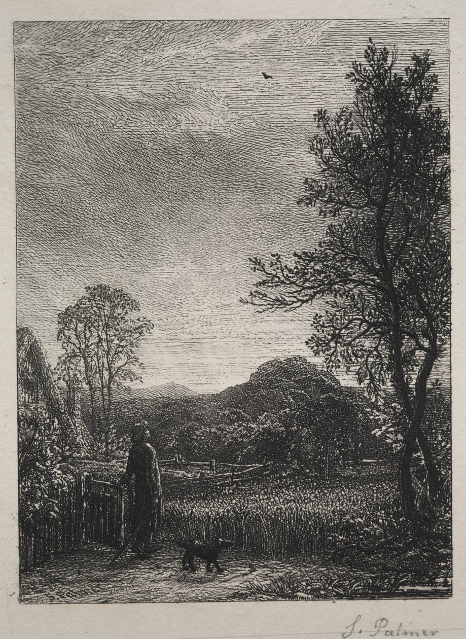 Gökkuşağı, 1850. by Samuel Palmer