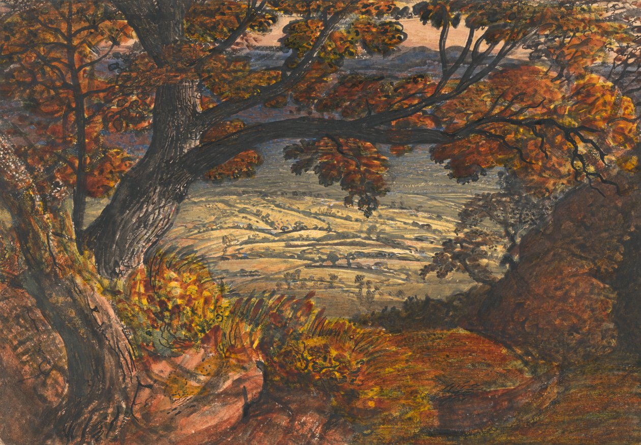 Kent Weald'ı by Samuel Palmer
