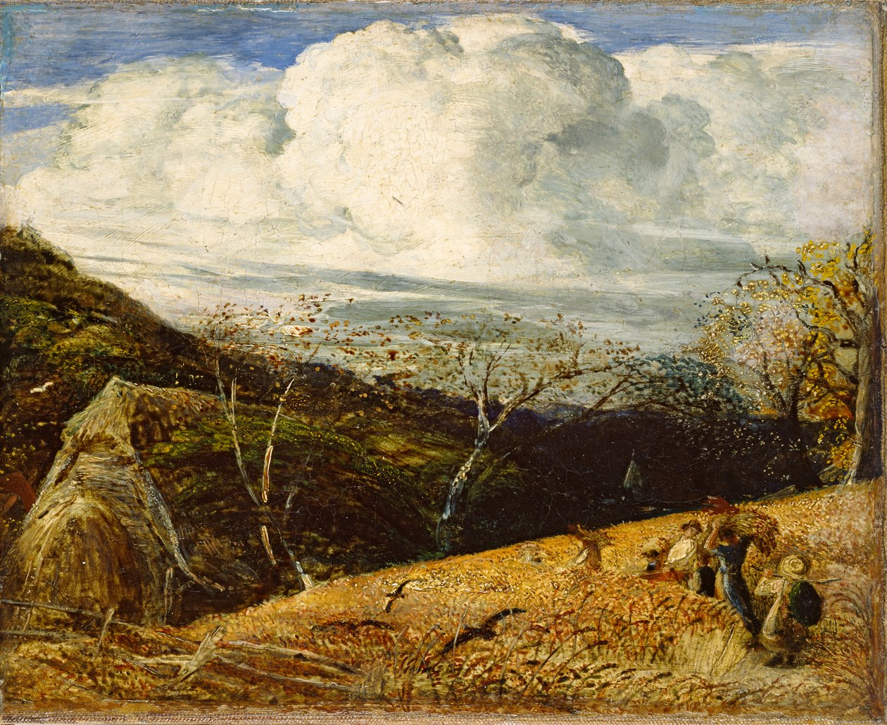 Beyaz Bulut, c1833-1834 by Samuel Palmer