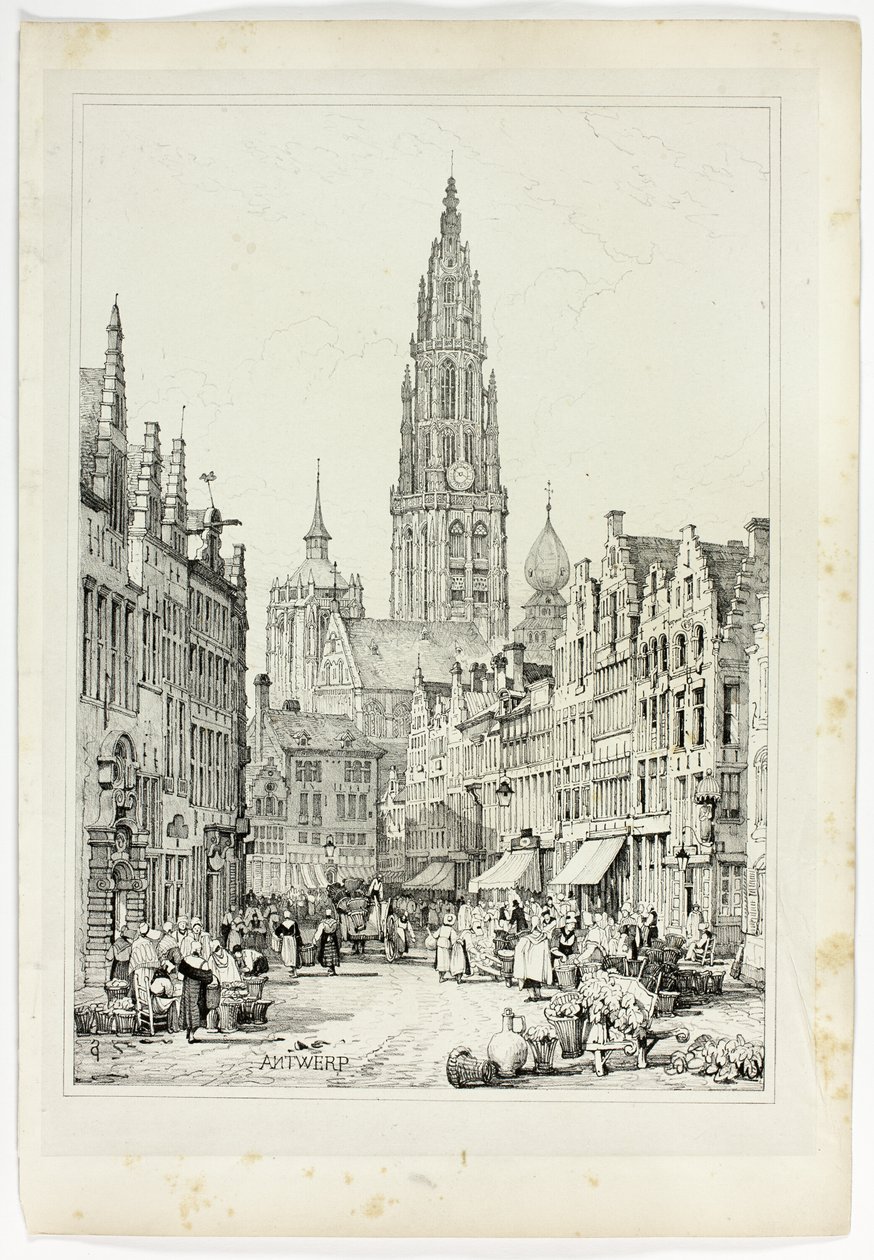 Anvers by Samuel Prout