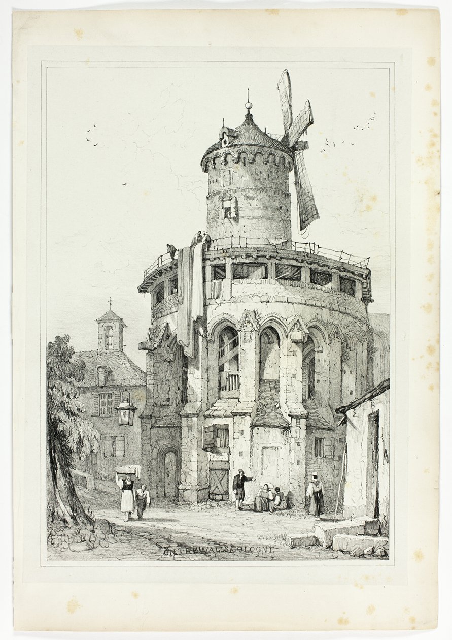 Duvarlarda, Köln by Samuel Prout