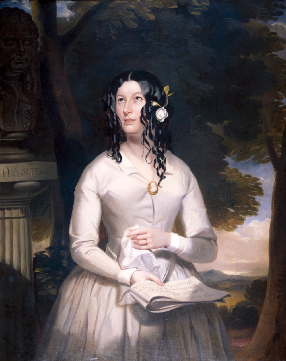 "Mary Anne Paton", 1848. by Samuel Thomas Chinn