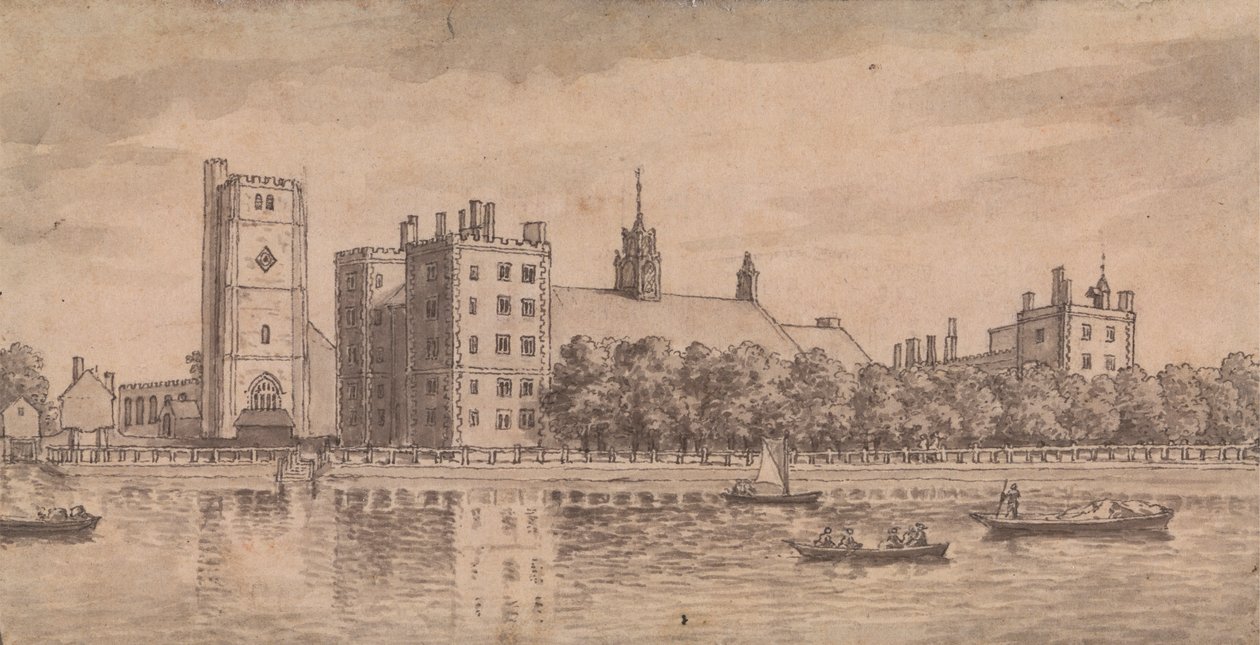 Lambeth Sarayı by Samuel Wale