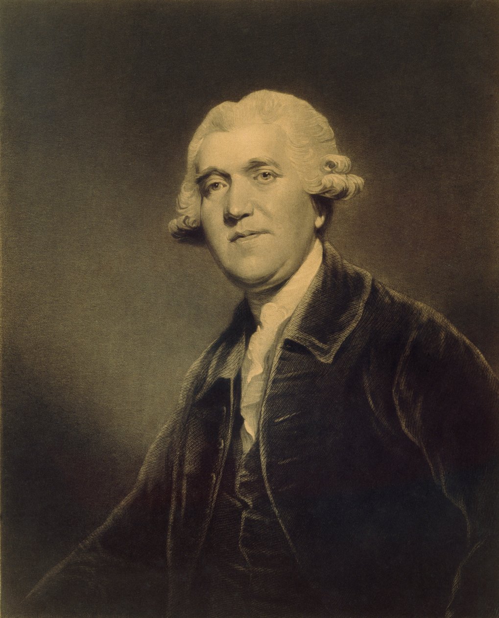 Josiah Wedgwood (tuval üzerine yağlıboya) by Samuel William I Reynolds